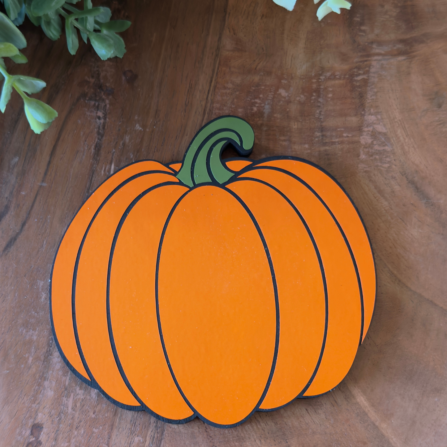 Pumpkin Wooden Coasters
